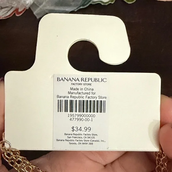 Banana Republic Gold and Silver Necklace Trio - Picture 3 of 7